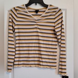Girl's Art Class striped shirt